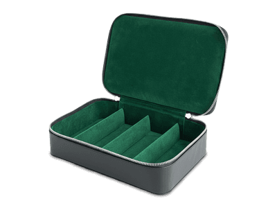 Custodia per occhiali da viaggio Beron - nera