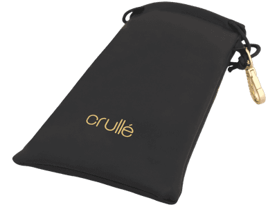 Astuccio portaocchiali Crullé - nero