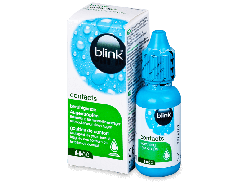 Gocce oculari Blink Contacts 10 ml - Collirio