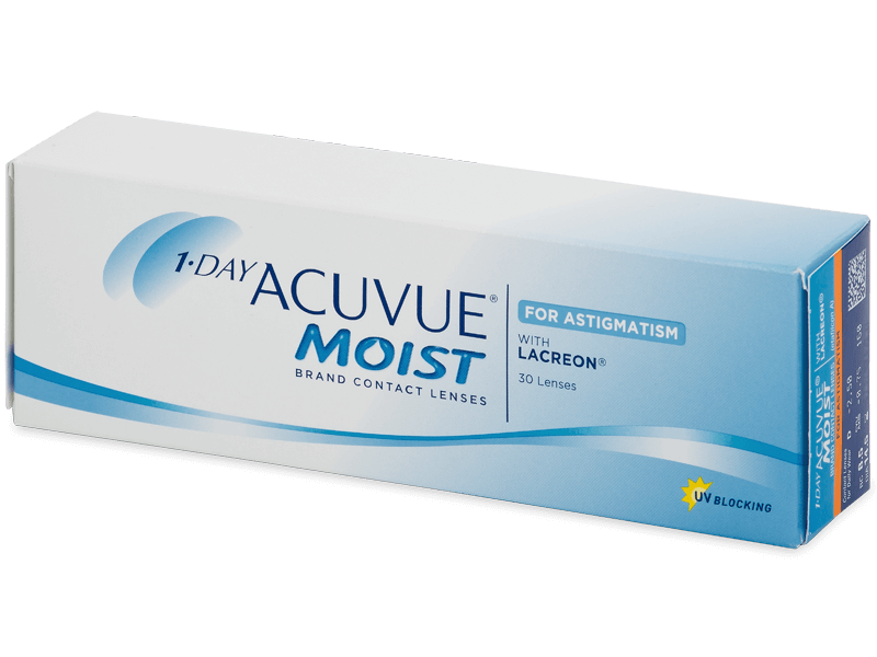 1 Day Acuvue Moist for Astigmatism (30 lenti) - Lenti a contatto toriche