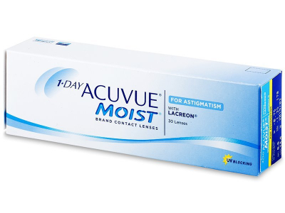 1 Day Acuvue Moist for Astigmatism (30 lenti) - Precedente e nuovo design