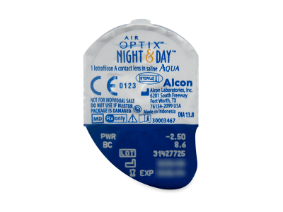Air Optix Night and Day Aqua (3 lenti) - Blister della lente
